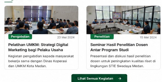 Kegiatan akademik mahasiswa
