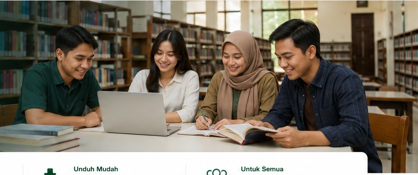 Mahasiswa berdiskusi